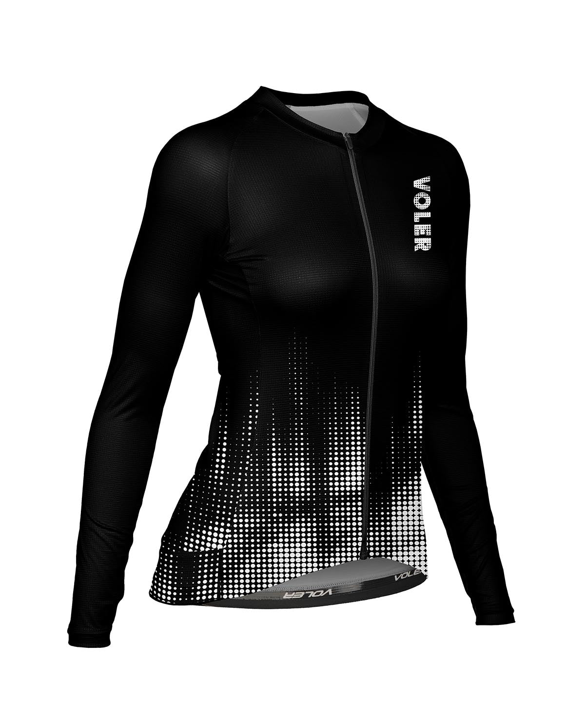 W. VELOCITY AIR LS JERSEY - VOLER VERT