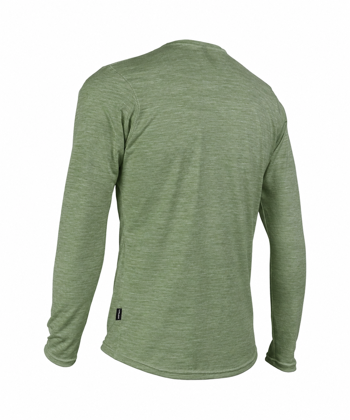 M. LIGTHWEIGHT MERINO LS TEE - MOSS HEATHER