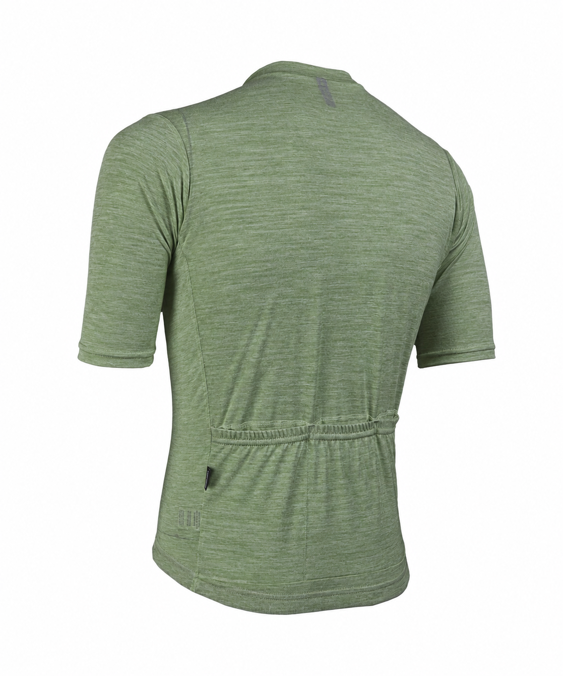 M. MERINO 50 SS JERSEY - HEATHER MOSS