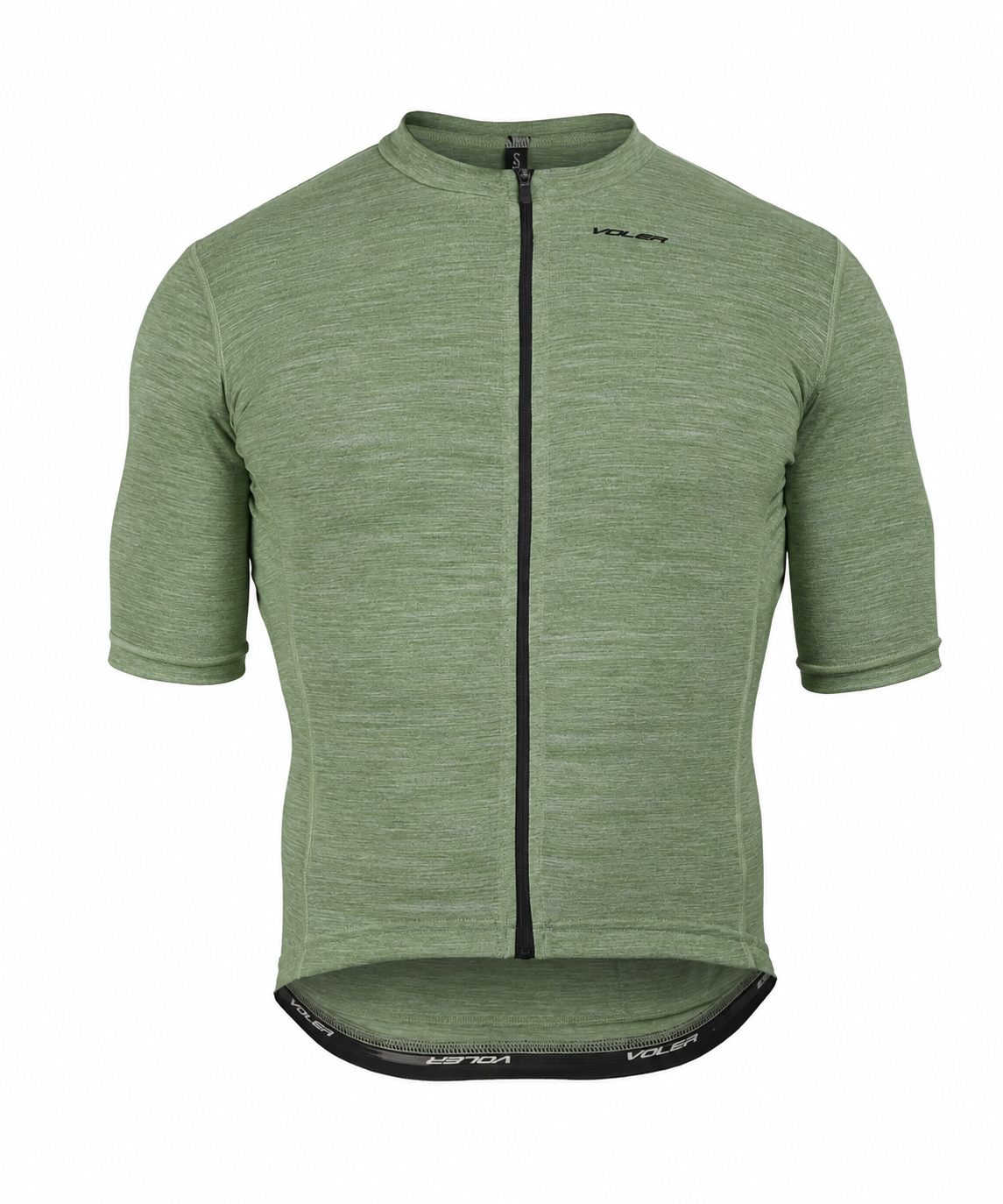 M. MERINO 50 SS JERSEY - HEATHER MOSS