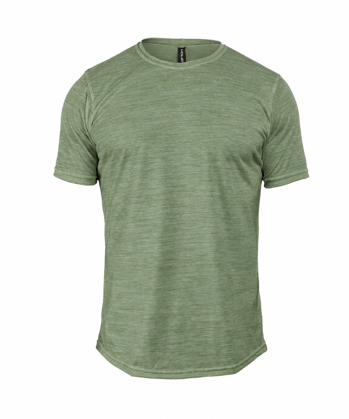 M. LIGHTWEIGHT MERINO TEE - MOSS HEATHER