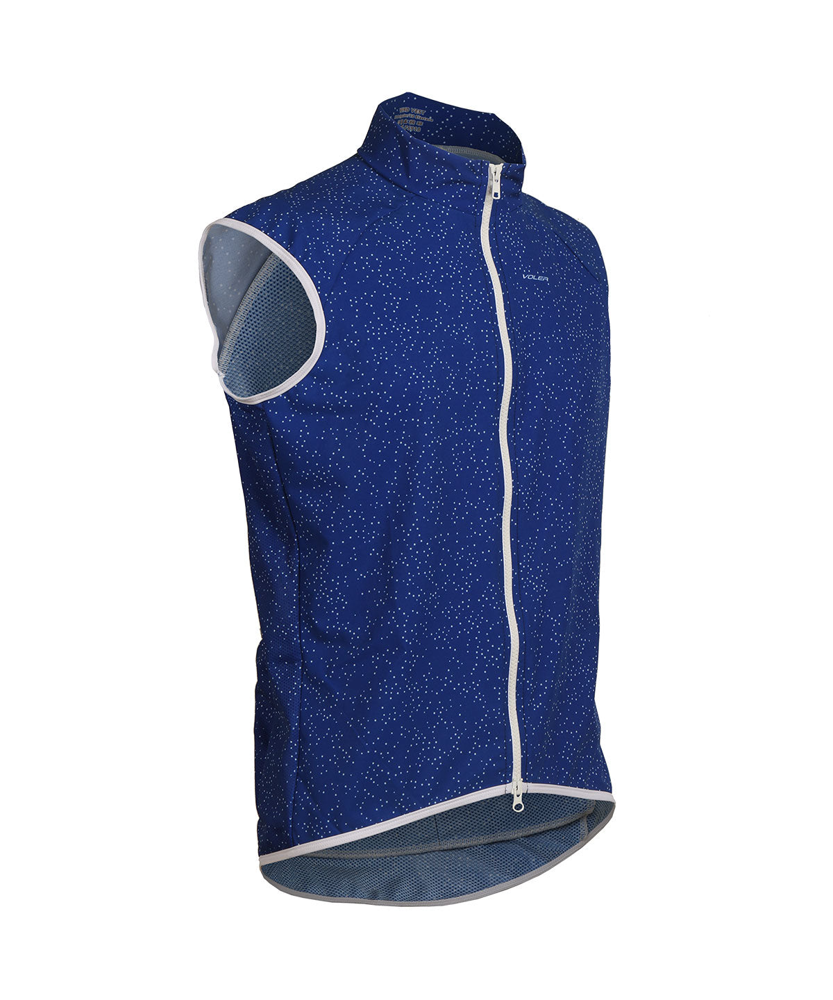 M. SHIFT CLASSIC VEST - DOT FIELD - COBALT