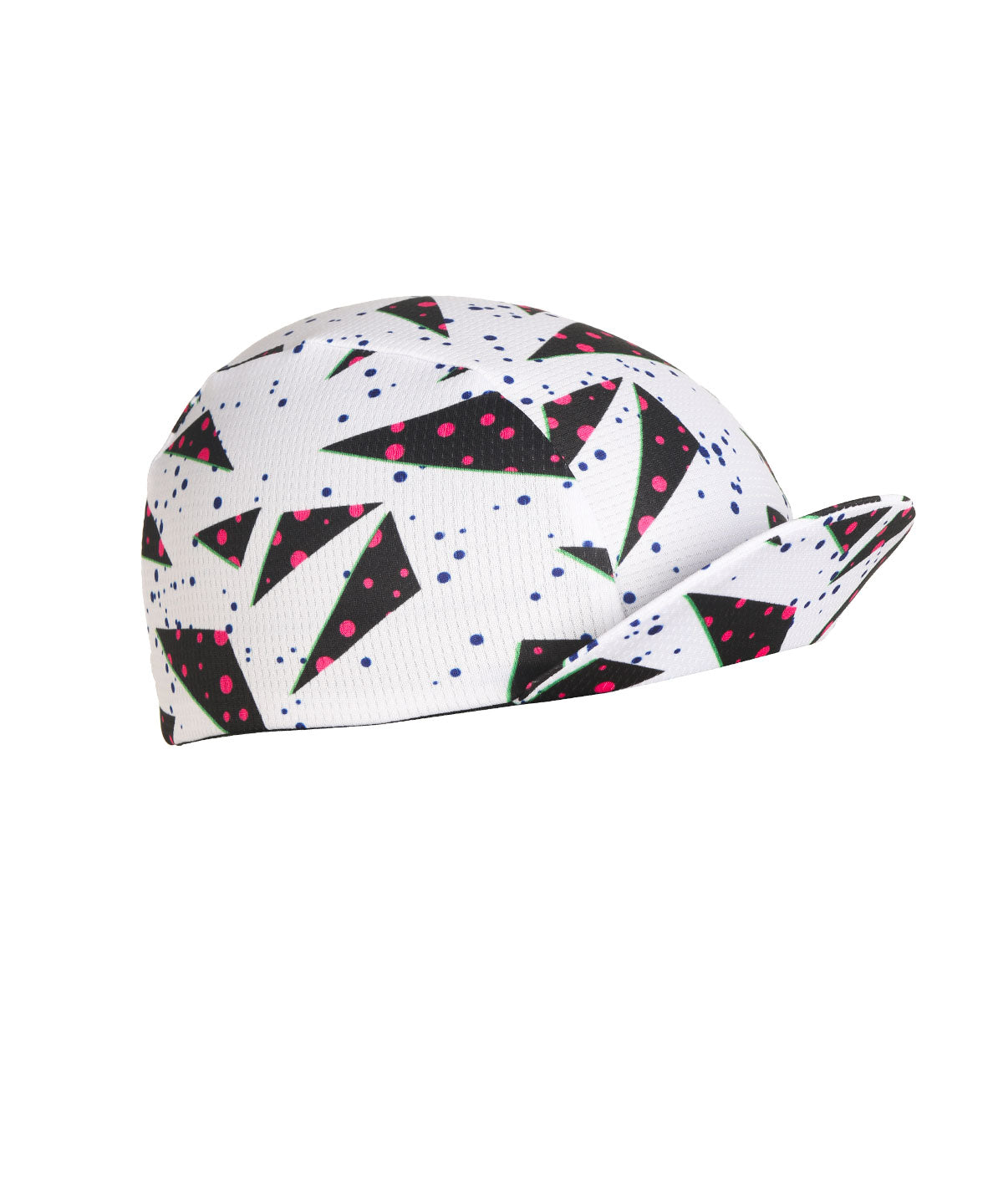 CYCLING CAP - PARTY PACE - WHITE