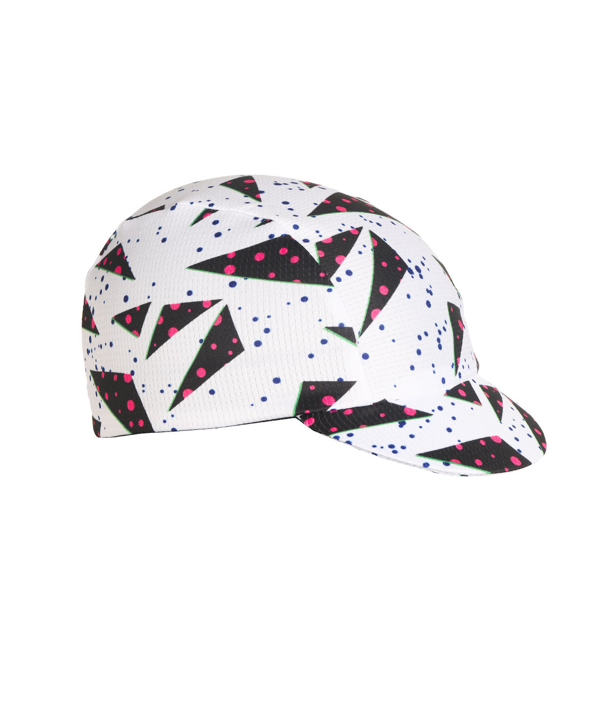 CYCLING CAP - PARTY PACE - WHITE
