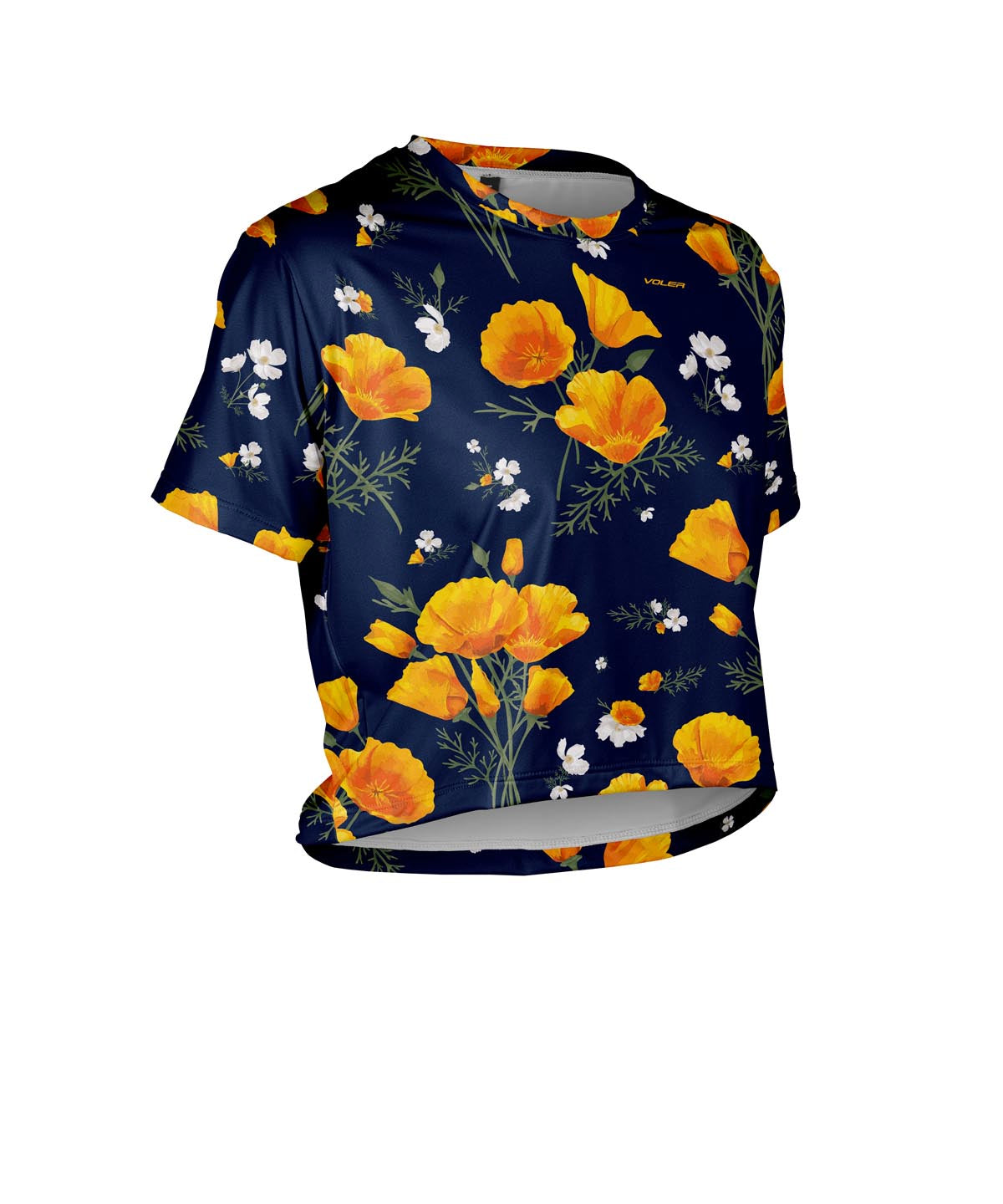 W. CROP TEE - POPPY