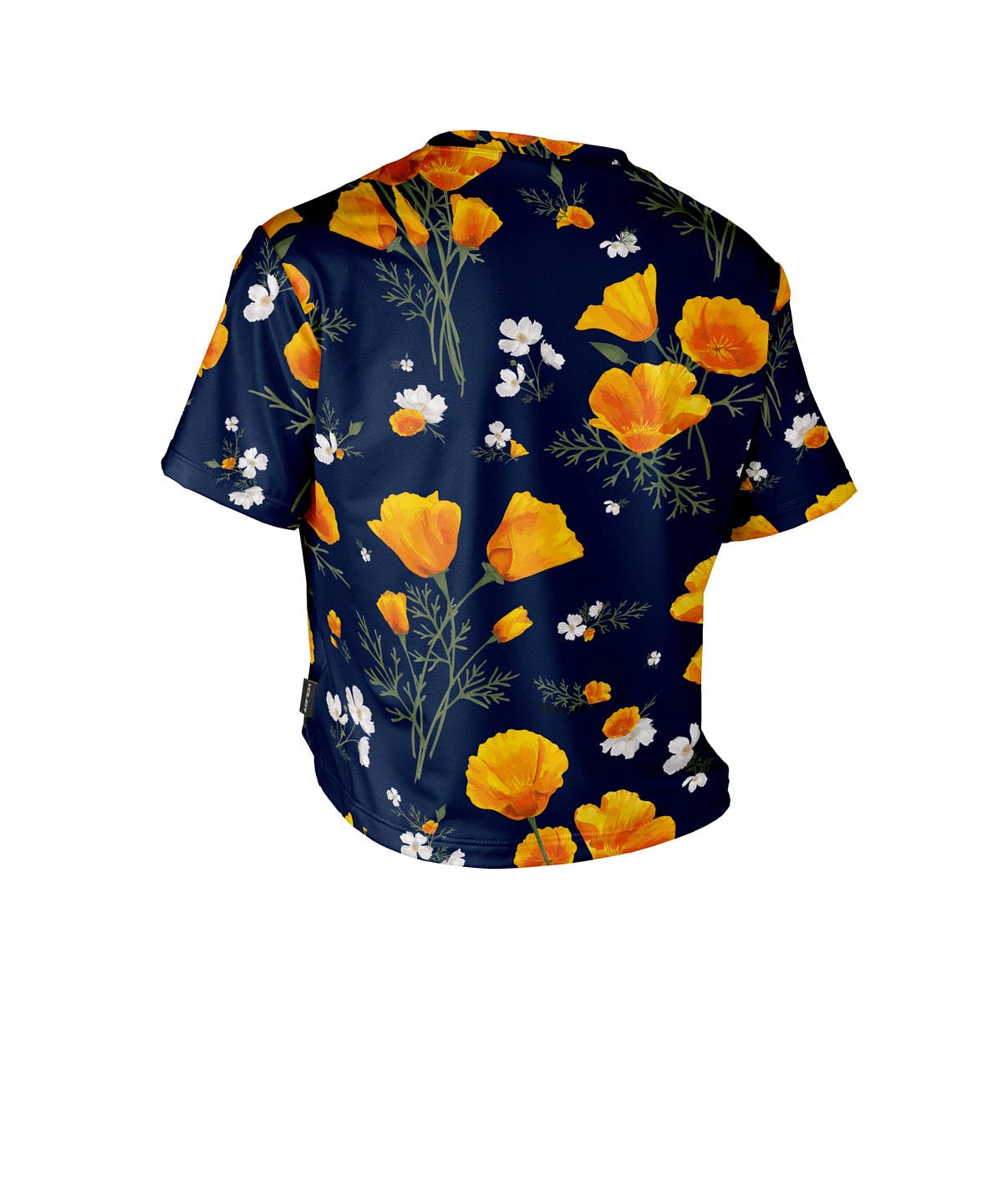 W. CROP TEE - POPPY