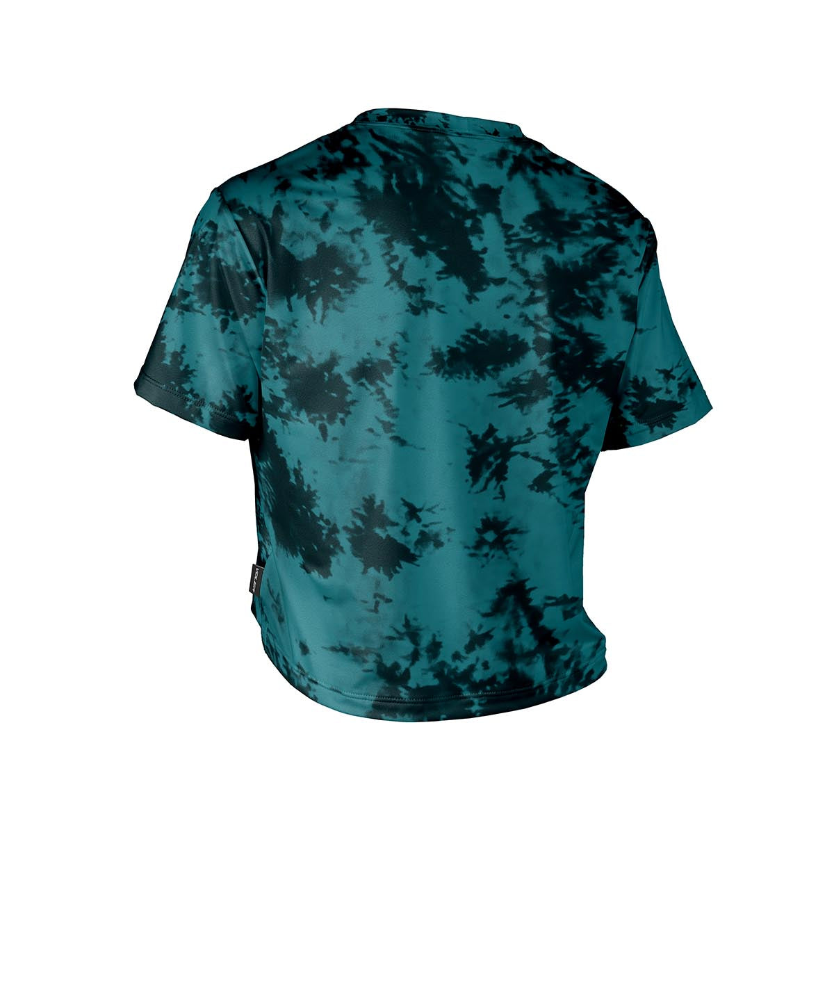 W. CROP TEE - CRYSTAL TIE DYE
