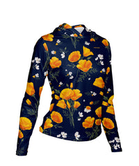 W. ENDURANCE AIR SUN HOODIE - POPPY