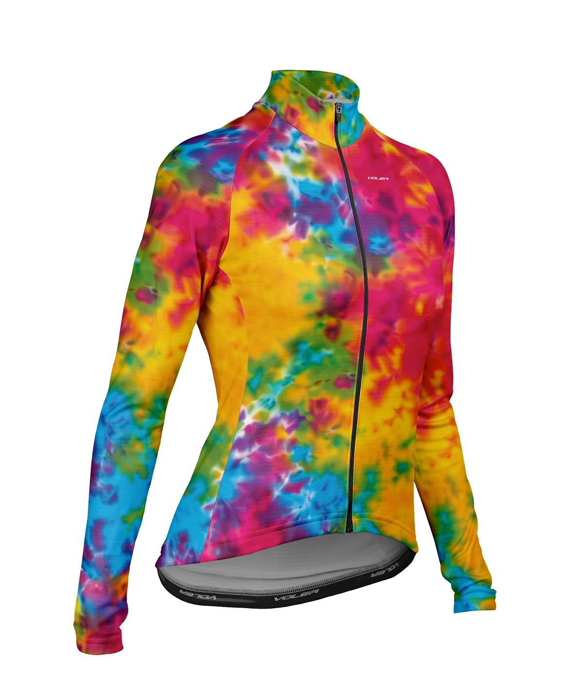 W. PELOTON THERMAL JERSEY - CRYSTAL TIE DYE