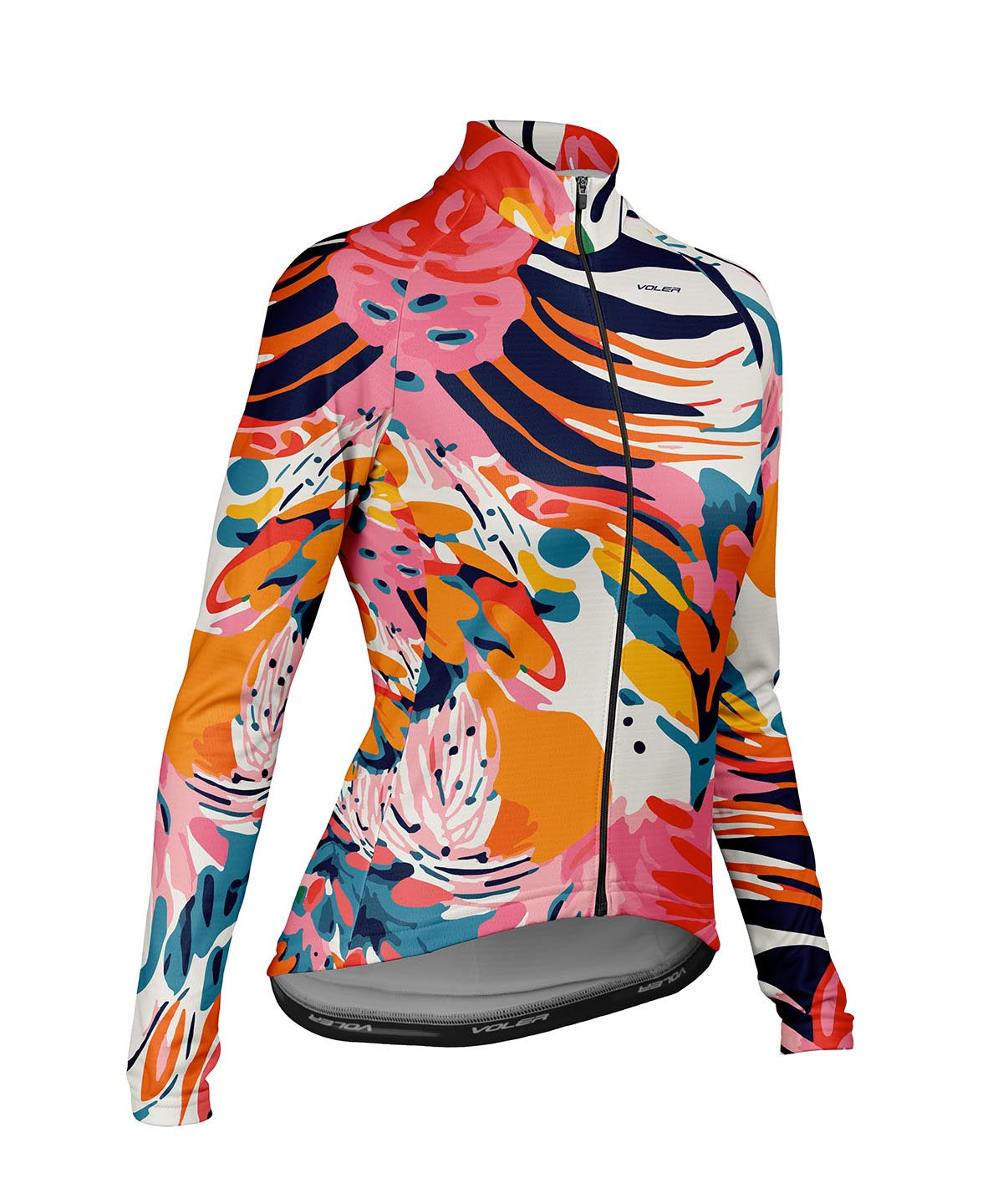 W. PELOTON THERMAL JERSEY - WILD FLOWER