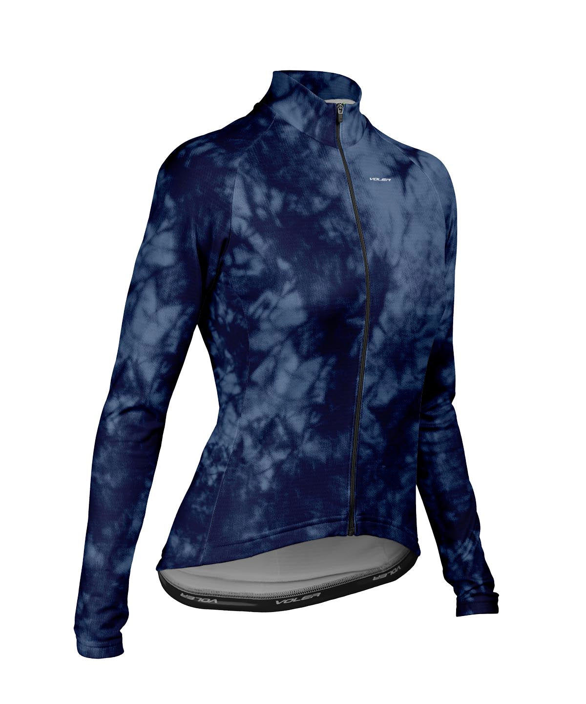 W. PELOTON THERMAL JERSEY - CRYSTAL TIE DYE