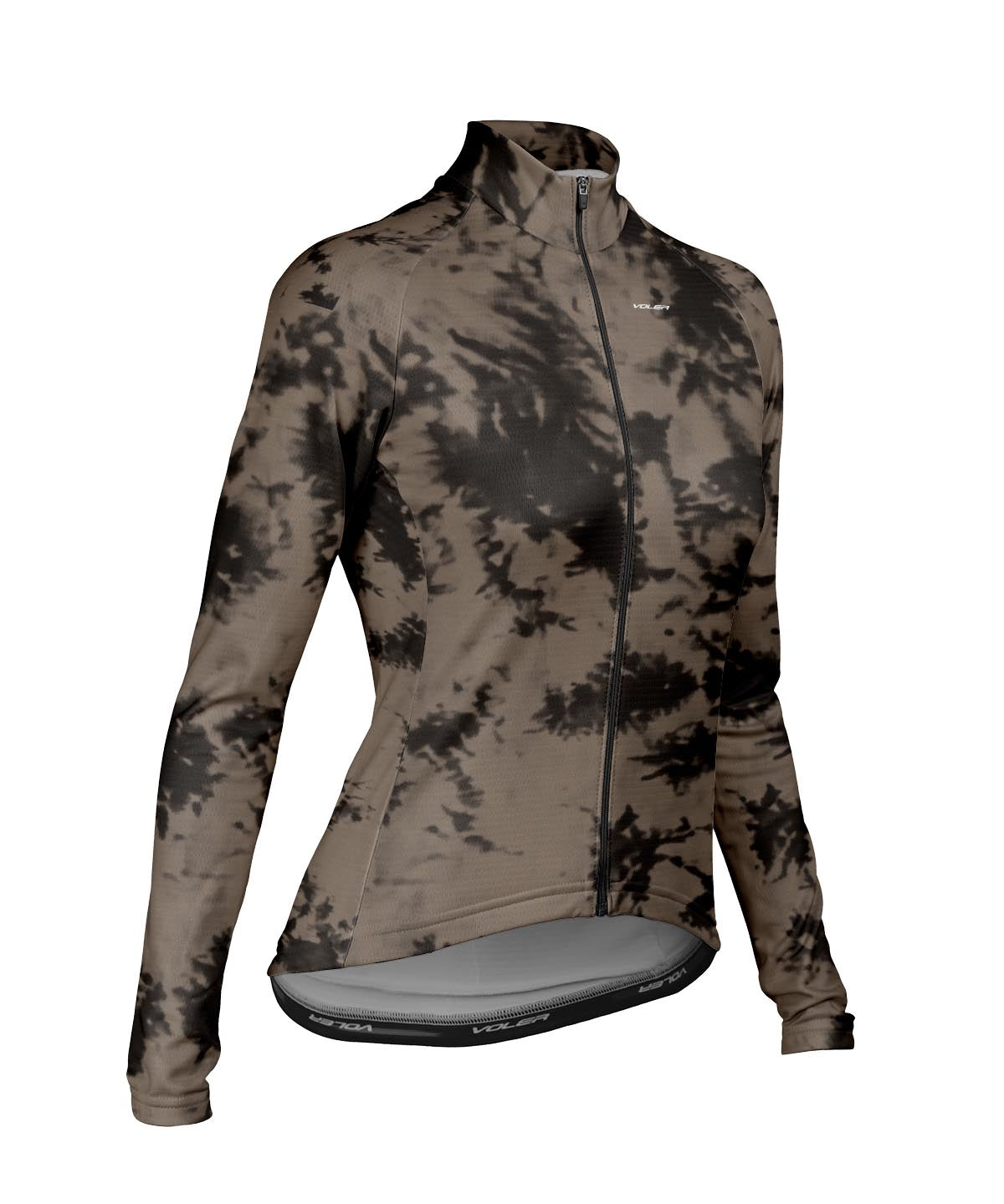 W. PELOTON THERMAL JERSEY - CRYSTAL TIE DYE