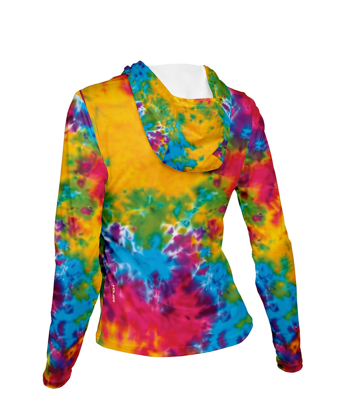 W. ENDURANCE AIR SUN HOODIE - CRYSTAL TIE DYE