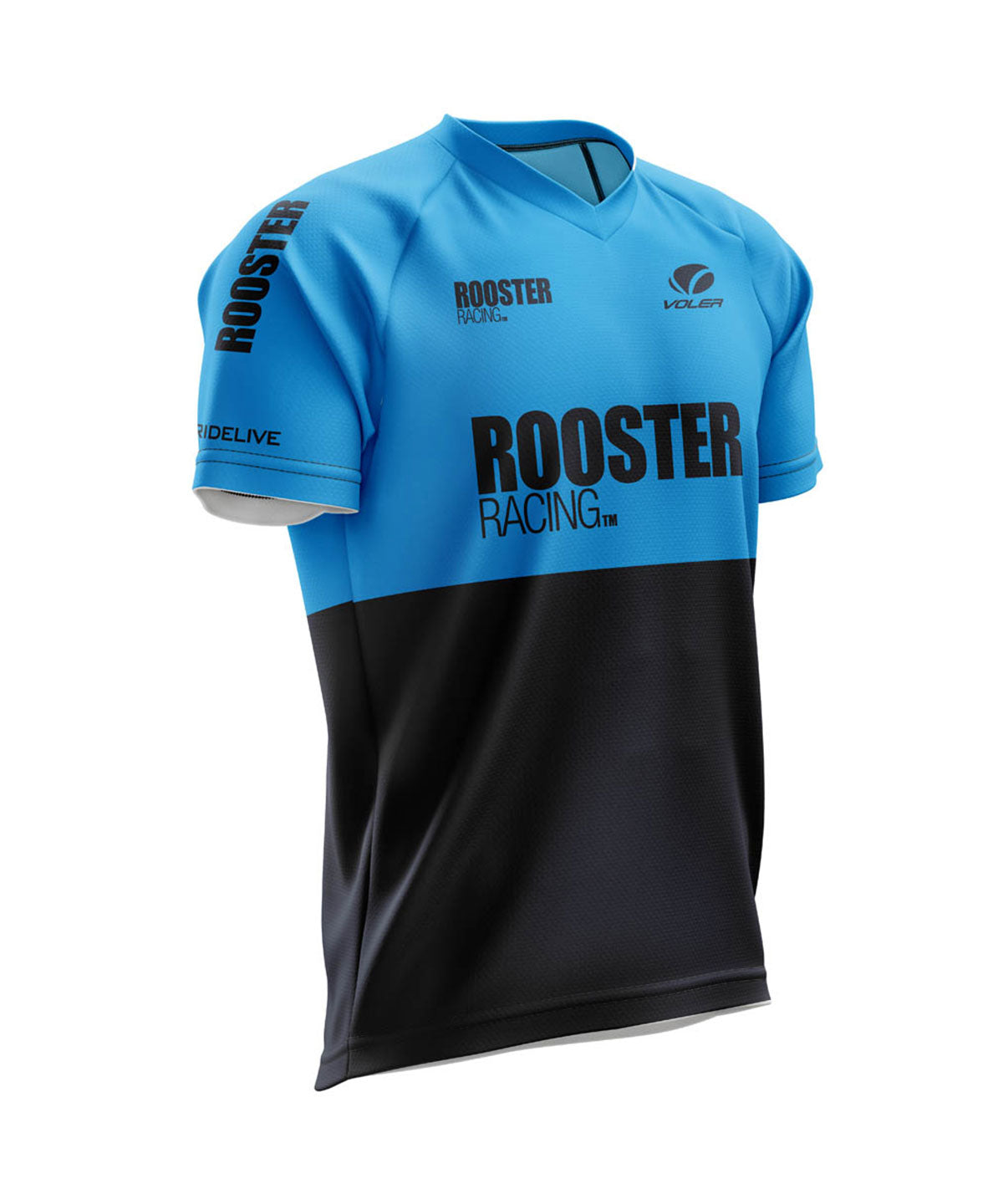 W. TRAIL JERSEY - ROOSTER RACING - Voler - BLUE - 1T201EKBLU