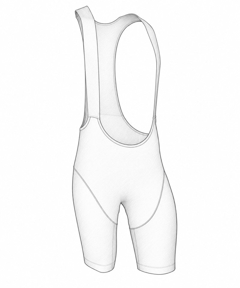 Front three-quarter illustration of Pro Bib Plus