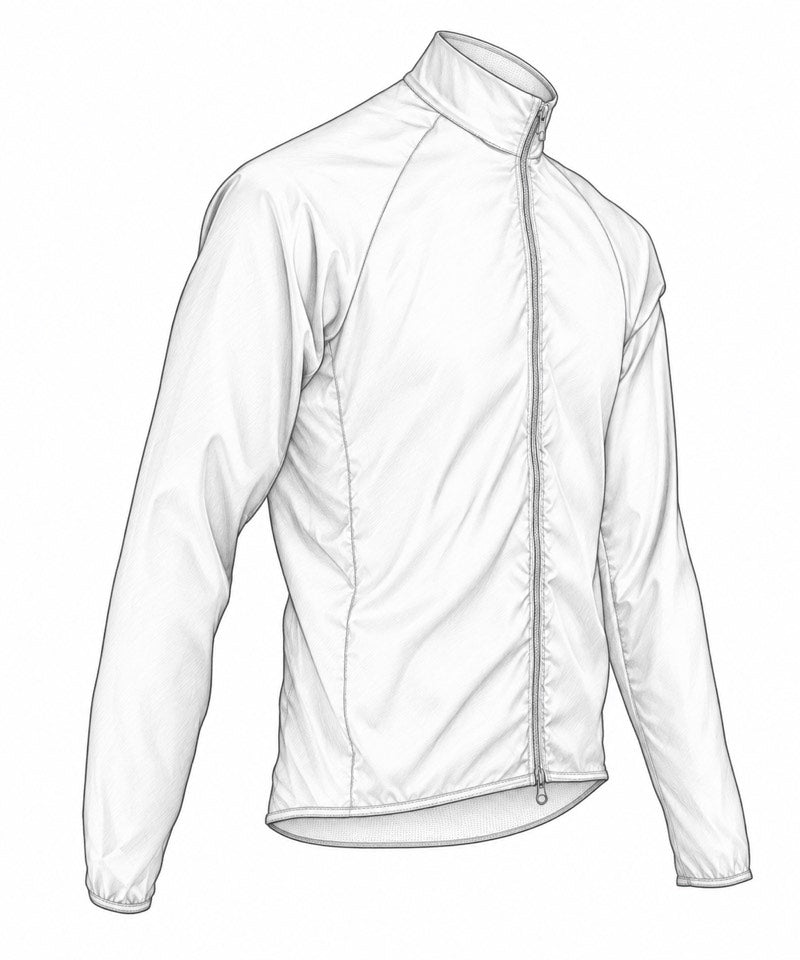 Front illustration of Wind Jacket